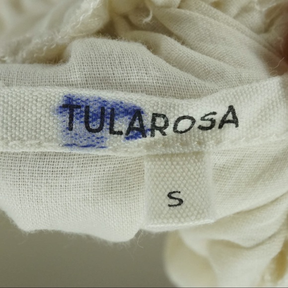 TULAROSA Marietta Off Shoulder Embroidered Dress - Picture 6 of 8